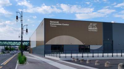 Skladišče 28 bodo opremili z novim logotipom, ki je sestavljen iz stiliziranih valov, prisoten bo tudi Generalijev simbol, krilati lev