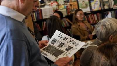 Po več kot stoletju je spet začel izhajati časopis Triester Zeitung
