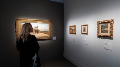 Obiskovalec se lahko sprehaja med najbolj znanimi deli skupine umetnikov, ki je delovala v Toskani v drugi polovici 19. stoletja (FOTODAMJ@N)