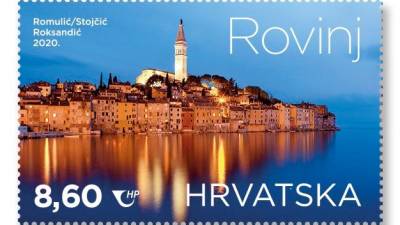 Hrvaška pošta bo v kratkem izdala dve novi znamki iz serije Hrvatski turizam (Hrvaški turizem), ki bosta posvečeni Rovinju