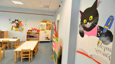 V Dijaškem domu v Trstu sta doslej domovali dve sekciji slovenskega vrtca (FOTODAMJ@N)