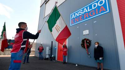V Genovi so tovarno družbe Ansaldo Energia poimenovali po tržaškem antifašistu Paolom Retijem (ANSA)