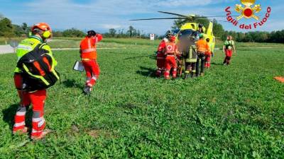 Priletel je reševalni helikopter (ARHIV)