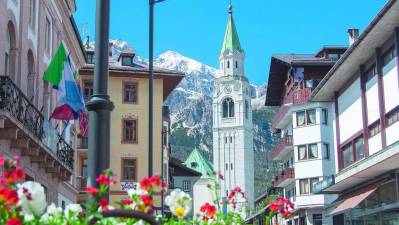 Smučarsko središče Cortina d’Ampezzo v Venetu bo gostilo predvsem smučarke (OBČINA CORTINA D’AMPEZZO)