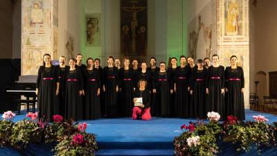 Dekliška vokalna skupina Primorsko iz Mačkolj je prejela Veliko nagrado Corovivo 2025