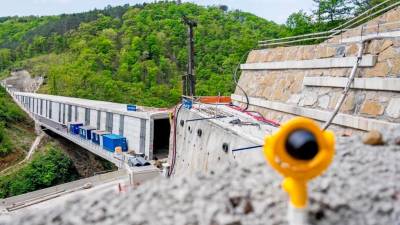 Na odseku drugega železniškega tira med Črnim Kalom in Koprom so končali glavna gradbena dela (2TDK)