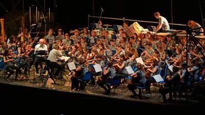 Koncert Bobni miru 2017 na tržaškem gradu sv. Justa (FOTODAMJ@N)