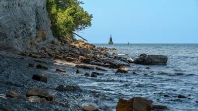 Pogled na plažo na Debelem rtiču (CARLO GHIO)