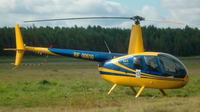 Helikopter robinson R44 II (WIKIPEDIA)