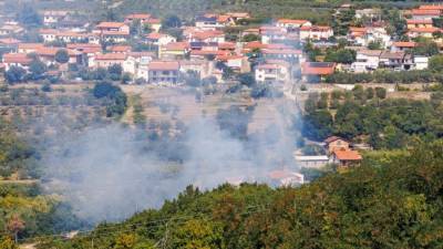 Prizorišče požarov (TOMAŽ PRIMOŽIČ/FPA/PRIMORSKE NOVICE)