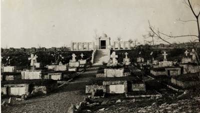 Avstroogrsko vojaško pokopališče v povojnem času (ARHIV VIP)