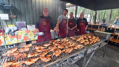 V Praprotu Kraški Oktoberfešt v polnem teku