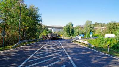 V križišču pri Vogrskem je prišlo do hude prometne nesreče (PRIMORSKE NOVICE)