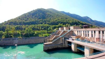 Hidroelektrarna Solkan (LEO CAHARIJA/PRIMORSKE NOVICE)