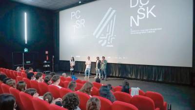 Z lanskega nagrajevanja najboljših dijaških kratkih filmov (YOUNG FOR FUN)