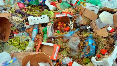 Več kot pol kilograma hrane na teden v povprečju zavržejo tudi prebivalci Italije in Slovenije (ANSA)