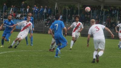 Nogometaši Juventine na arhivski fotografiji s tekme v Štandrežu proti ekipi UFM (BUMBACA)