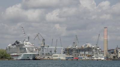 V ladjedelnici Fincantieri v Tržiču je dopoldne prišlo do nesreče na delu