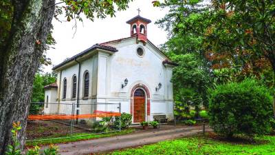 Cerkvico v Parku Basaglia so zgradili v 30. letih prejšnjega stoletja (TIBALDI)