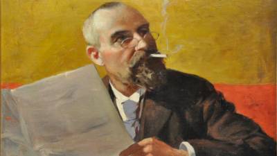 Leta 2011 so ob 150-letnici pisateljevega rojstva v Palači Gopčević uredili razstavo Zadnja cigareta
