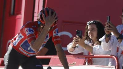 Enric Mas (Movistar Team) je zmagovalec letošnje Vuelte (ANSA)