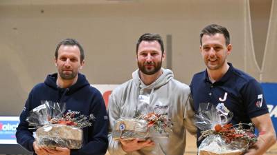 Jadran je podelil priznanja trem dolgoletnim stebrom ekipe (FOTODAMJ@N)