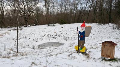 Sneg in led na Opčinah (FOTODAMJ@N)