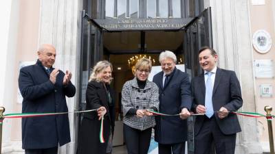 Slavnostno odprtje prve podružnice Državne razvojne banke v Furlaniji - Julijski krajini (FOTODAMJ@N)