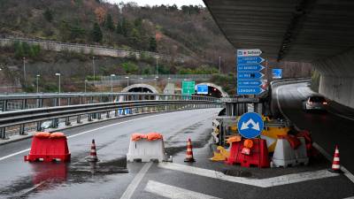 Vozila v smeri Krasa izločajo pri izvozu za Katinaro oz. Bazovico (FOTODAMJ@N)