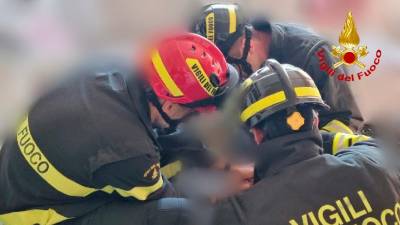 Prizor reševanja (GASILCI)