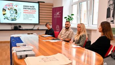 V dvorani Bubnič Magajna pri Sv. Jakobu so predstavili program Dnevov evropske kulturne dediščine, ki bo potekal pri Slovencih v Italiji (FOTODAMJ@N)