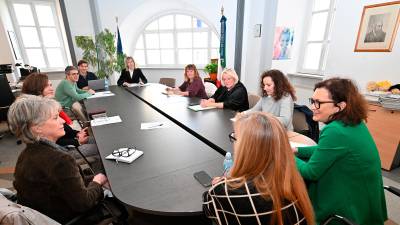 Današnja seja Deželne šolske komisije za izobraževanje v slovenskem jeziku (FOTODAMJ@N)