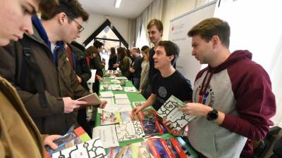 Klub zamejskih študentov organizira tudi Dan odprtih vrat, na katerem predstavlja slovenske univerze (FOTODAMJ@N)