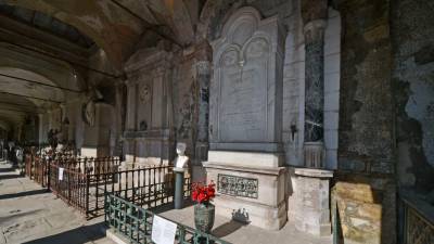 Grob družine Tomažič, v katerem je pokopan tudi Pinko Tomažič (ARHIV)