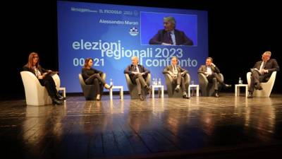 Prvič so se soočili kandidati za predsednika dežele (BUMBACA)