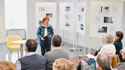 Pobudo za posvetitev sežanske ulice pesnici in prevajalki Jolki Milič je predstavila Vilma Colja (FOTODAMJ@N)