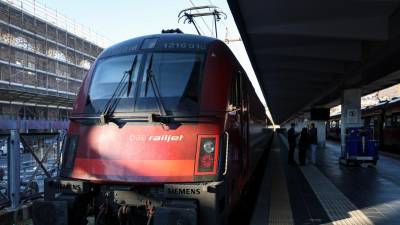 Novi vlak, ki povezuje Trst in Dunaj (TEDESCHI/FOTODAMJ@N)