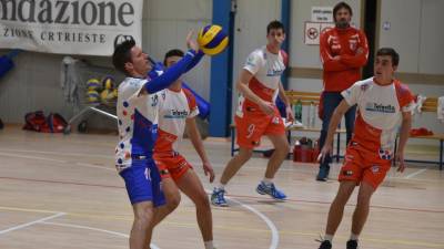 Najstarejši igralec letošnje Sloge Tabor bo neutrudni libero Nicholas Privileggi (FOTODAMJ@N)