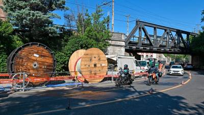 Dela v Miramarskem drevoredu (FOTODAMJ@N)