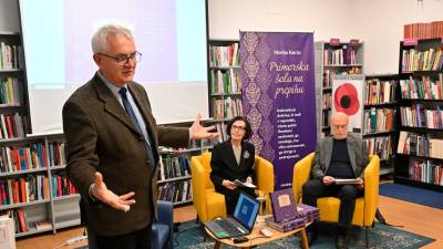 Z leve Damjan Bogataj, Marija Kacin in Tomaž Simčič (FOTODAMJ@N)