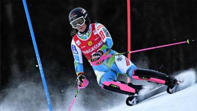 Caterina Sinigoi v Kranjski Gori (GIANNI PECCHIAR)