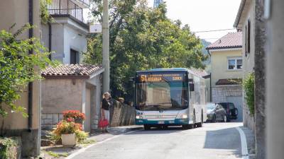 Gročano, Pesek, Drago, Jezero in Fernetiče bo povezoval linijski avtobus št. 51 (FOTODAMJ@N)