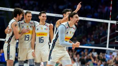 Italijanski odbojkarji so se z zmago nad Poljsko uvrstili v finale odbojkarskega SP (FIP)