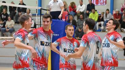 Odbojkarji SloVolleyja ZKB na arhivski fotografiji (FOTODAMJ@N)