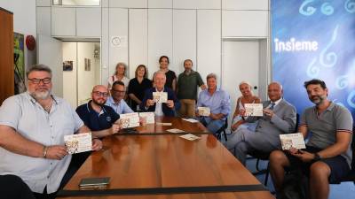 Prizor s predstavitve projekta Piazze vive