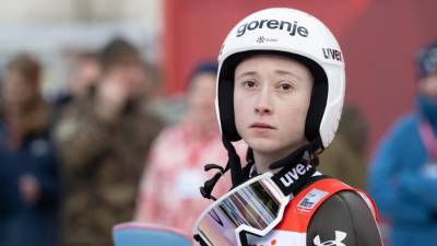 Nika Prevc, arhivski posnetek (ANSA)