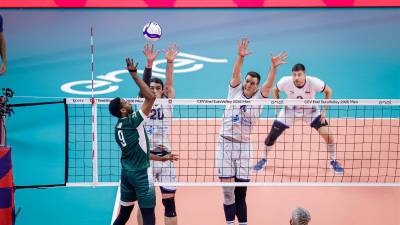 V bloku Nik Mujanović in Jan Kozamernik (CEV)
