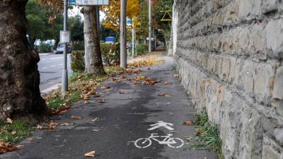 Preveč stez morajo kolesarji deliti s pešci, očita Fiab (TEDESCHI/FOTODAMJ@N)