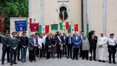 Sodelujoči in delegacije varnostnih organov (LUCA TEDESCHI/FOTODAMJ@N)