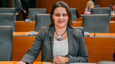 Predsednica komisije za Slovence v zamejstvu in po svetu Državnega zbora Suzana Lep Šimenko